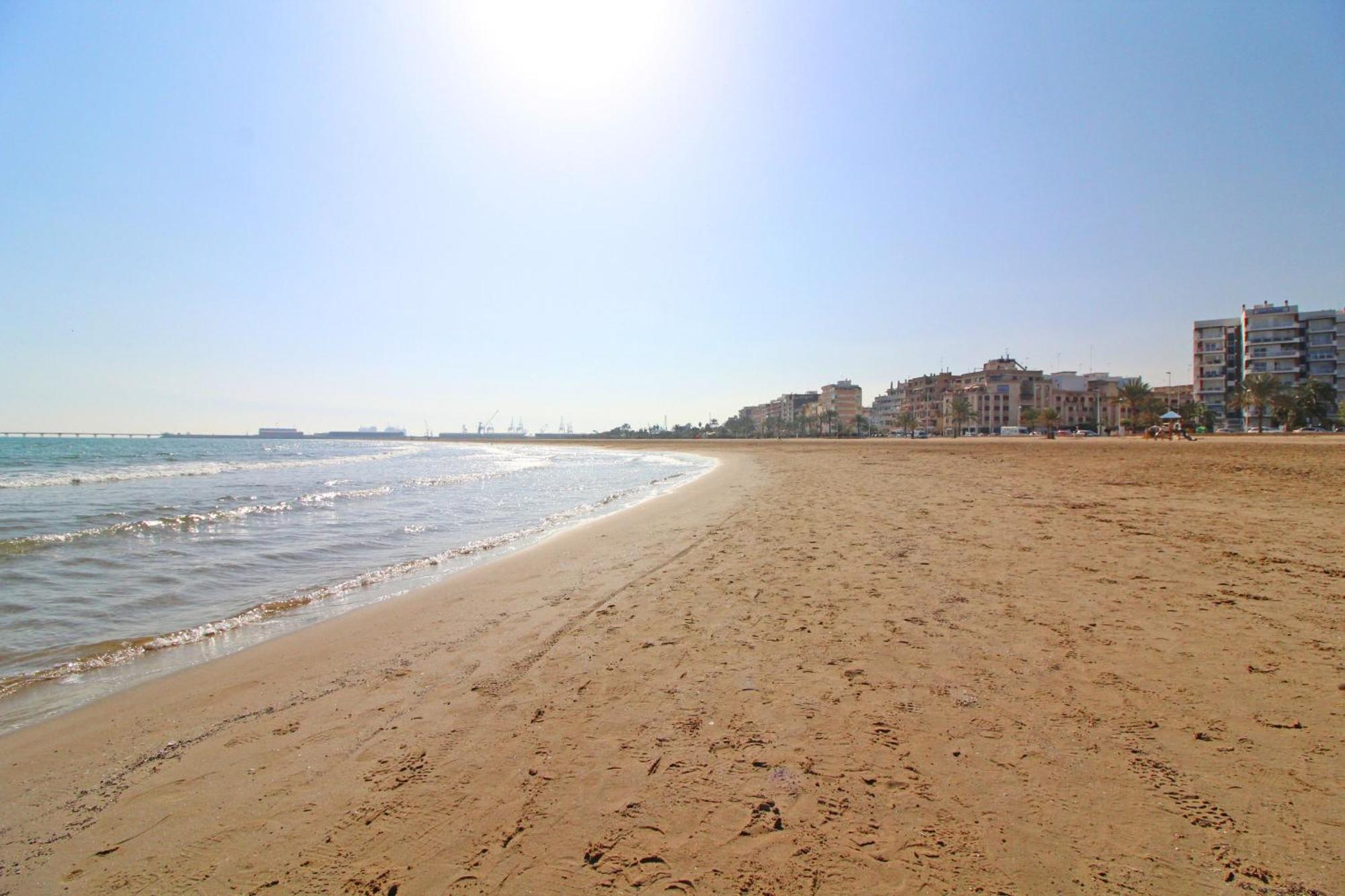 Global Properties, Apartamento Con Terraza E Increibles Vistas Al Mar Sagunto Esterno foto