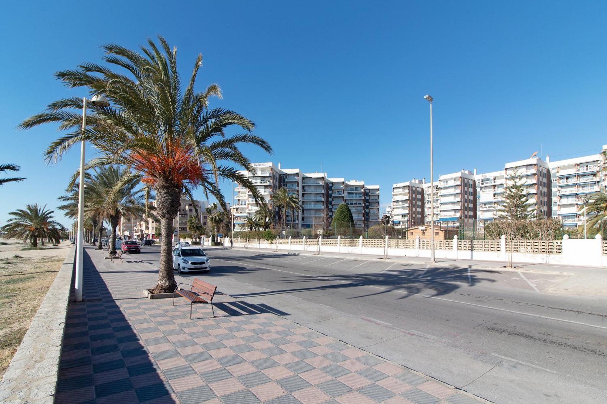 Global Properties, Apartamento Con Terraza E Increibles Vistas Al Mar Sagunto Esterno foto