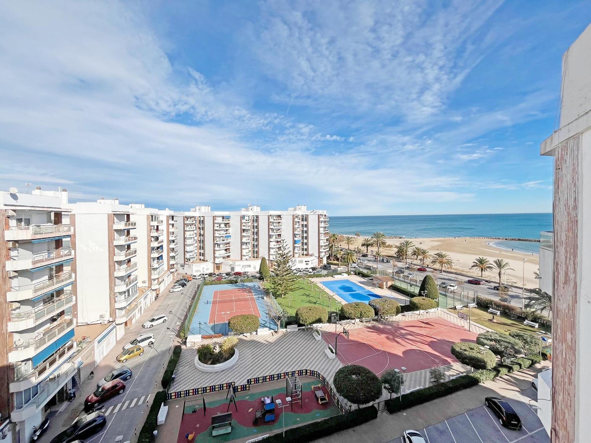 Global Properties, Apartamento Con Terraza E Increibles Vistas Al Mar Sagunto Esterno foto