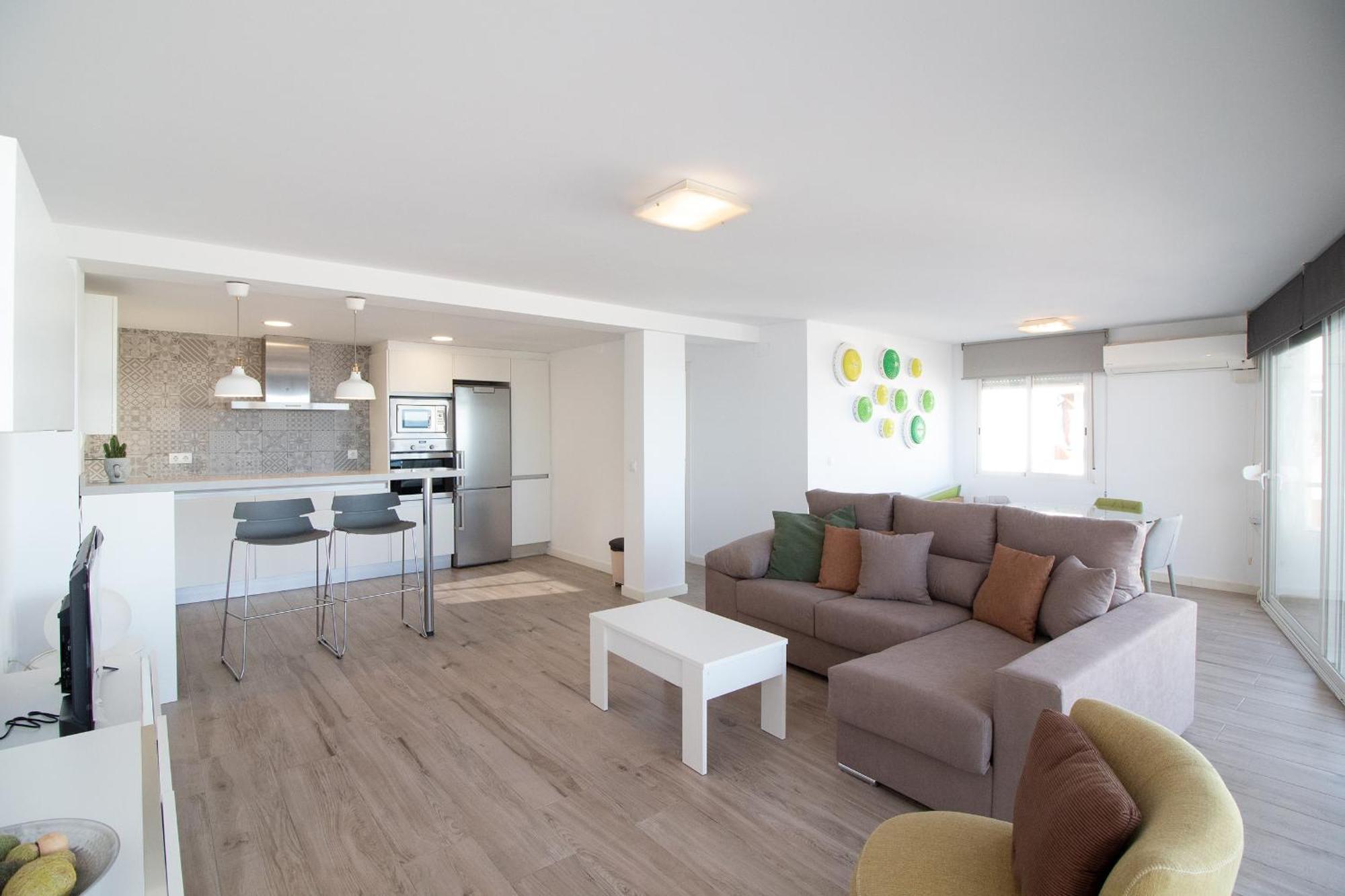 Global Properties, Apartamento Con Terraza E Increibles Vistas Al Mar Sagunto Esterno foto