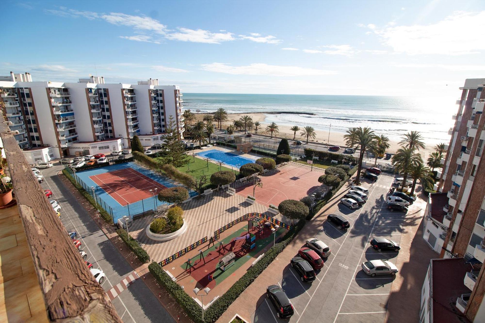Global Properties, Apartamento Con Terraza E Increibles Vistas Al Mar Sagunto Esterno foto