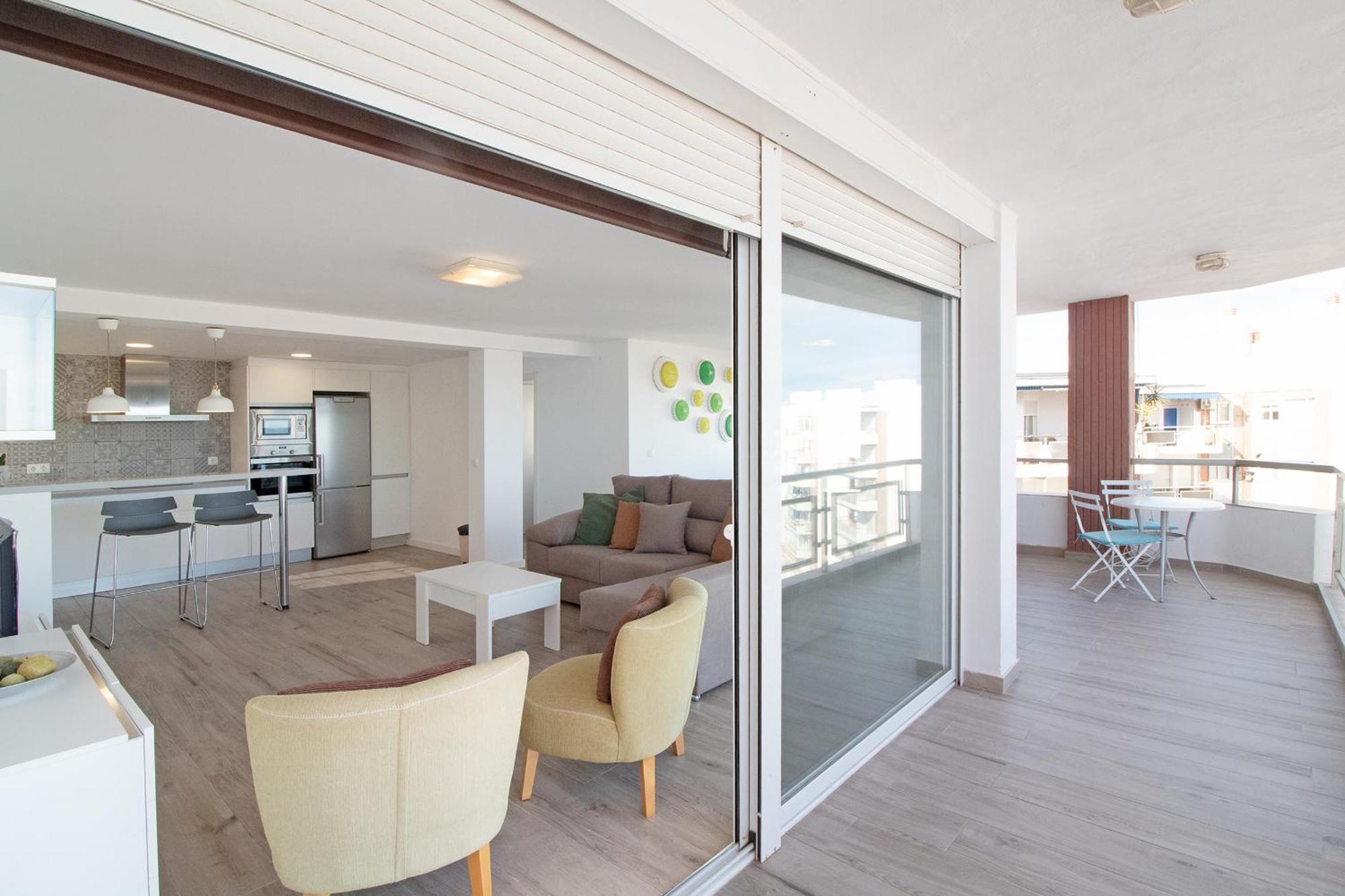 Global Properties, Apartamento Con Terraza E Increibles Vistas Al Mar Sagunto Esterno foto